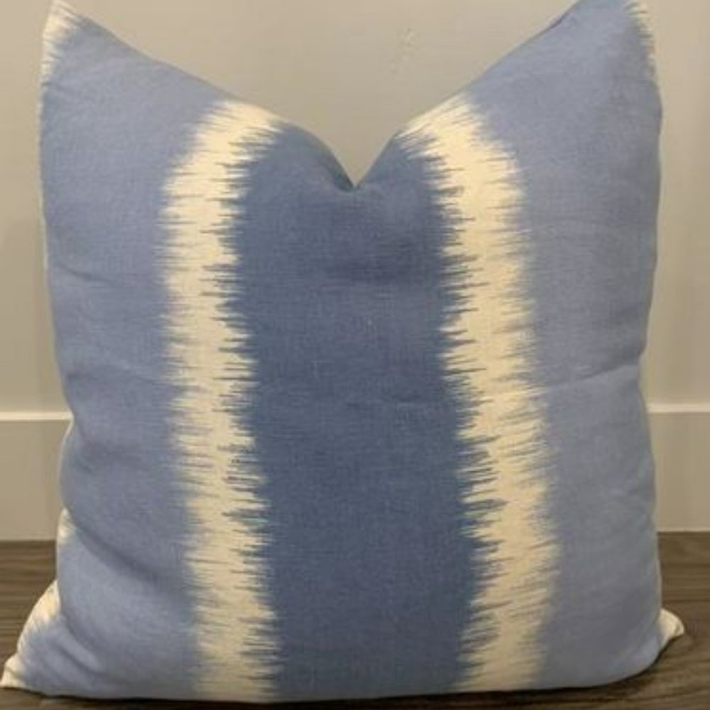 Thom Felicia Kravet Ikat Pillow